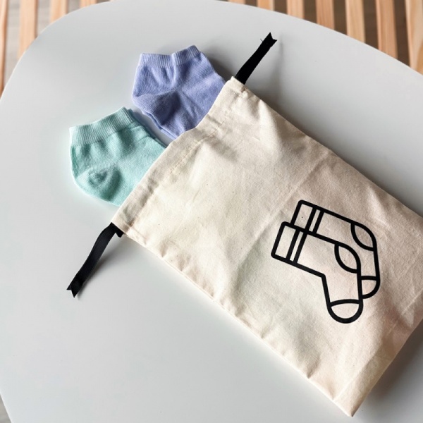 Органайзер текстильный Organize M-socks Socks хлопковый для носков светлый 300x200 мм