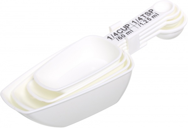 Набор мерных ложек 2 в 1 4 шт. HB4443BK Flamberg Smart Kitchen