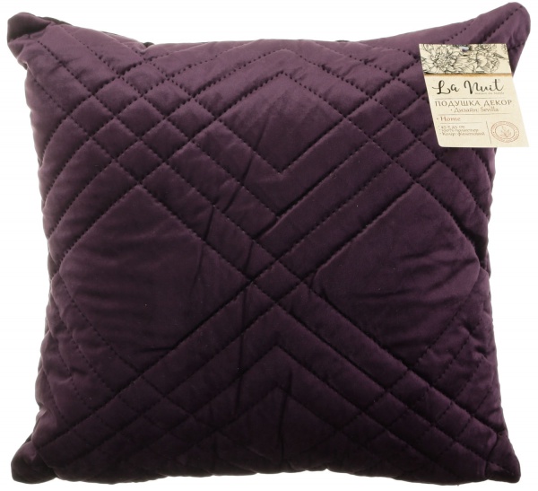 Подушка декоративная Sevilla 45x45 см фиолетовый La Nuit 