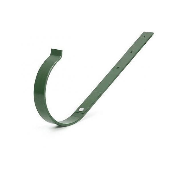 Кронштейн ринви Bryza прямий металевий 125 мм зелений 