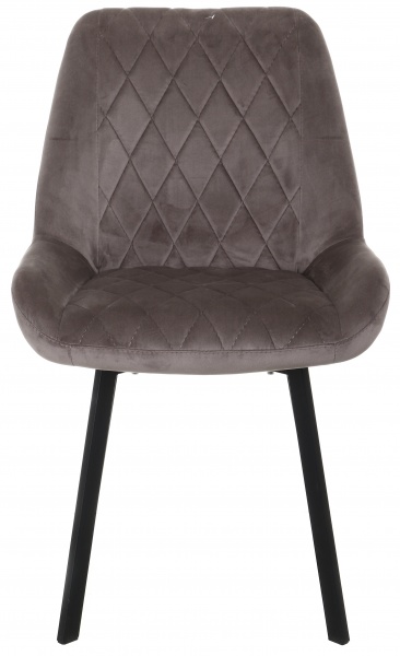 Стул Bjorn NORD MAGIC VELVET 2209 PR серый / черный