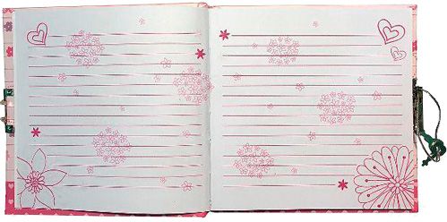 Блокнот дитячий на замочку Malevaro Тістечка (480610-U)