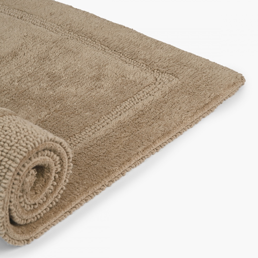 Коврик для ванной комнаты MVM Лиман 60х90 см BM-02 M Cool Beige