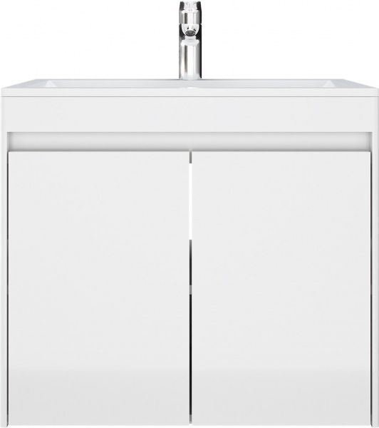 Тумба підвісна Water House Preference N1 70 МДФ білий глянець під умив.Como 70