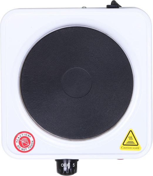 Плита электрическая настольная UP! (Underprice) UpWI-1P-1,0-W белый 