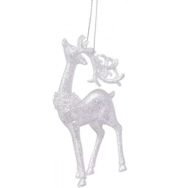 Підвіска декорована P.&C. Creative Олень з ажурними рогами 14 см в асортименті F21540202/207