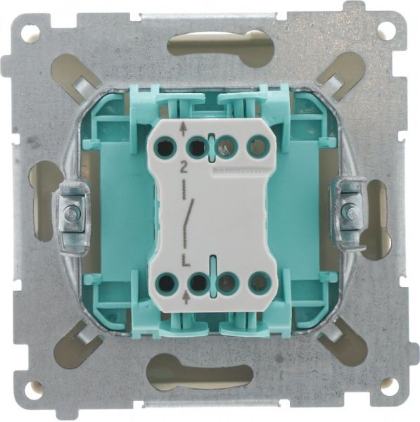 Вимикач одноклавішний Simon Basic без підсвітки 10 А 250В кремовий BMW1.01/12