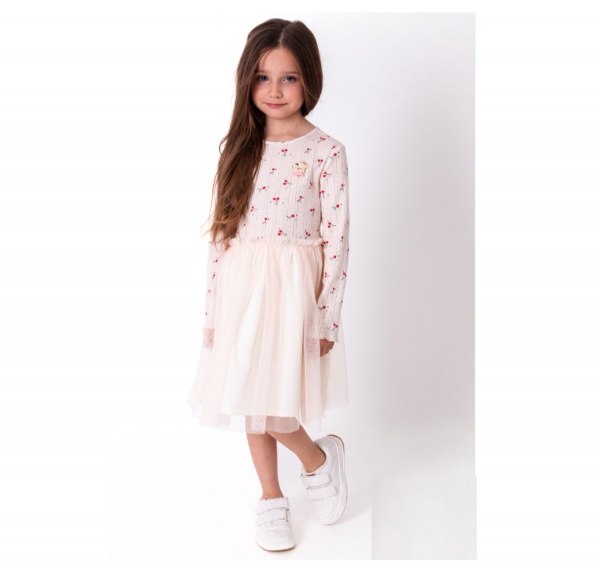 Платье Mevis р.110 бежевый 