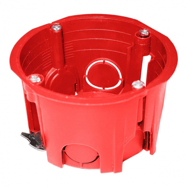 Коробка установочная Neomax (45x71.5) самозатухающий ПВХ NX1032 