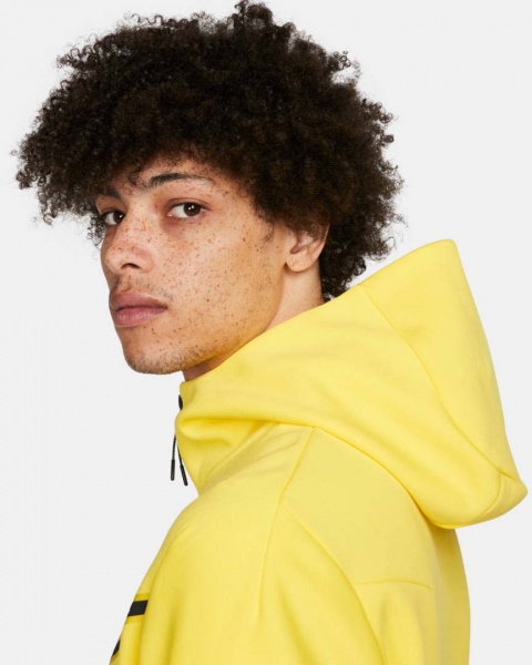 Джемпер Nike TCH FLC HOODIE FZ WR CU4489-765 р. XL желтый