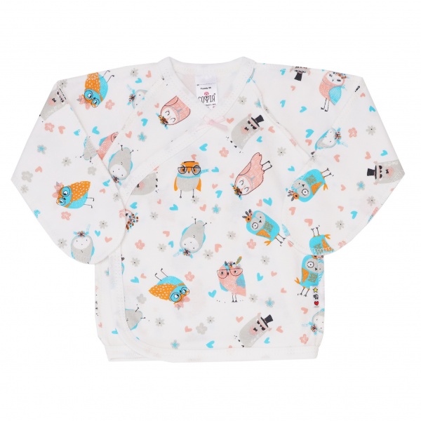 Распашонка детская ТМ Софія Совы р.56 молочный 306162 