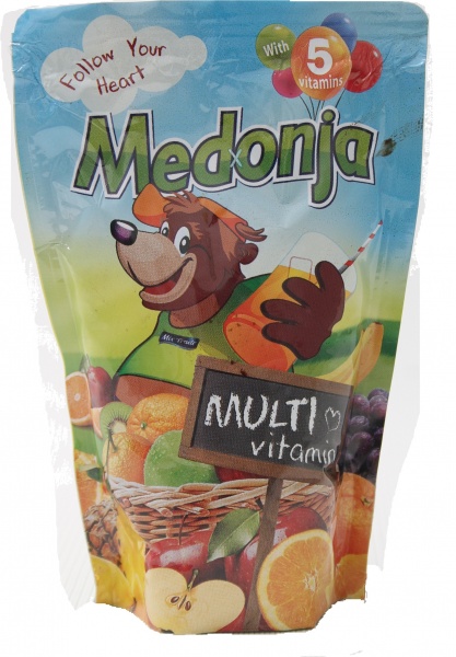 Напиток соковый Мedonja Мультивитаминний 0,2 л 