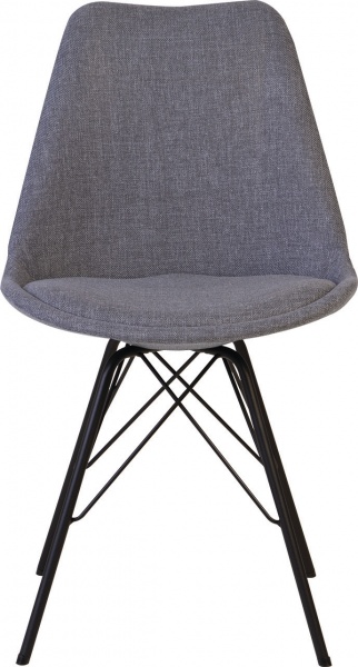 Стул Nowy Styl ASTI SOFT 4A BLACK (BOX-2) (CH) PN-02 серый / черный