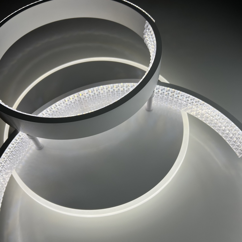 Люстра світлодіодна Luminaria 80 Вт LED-модуль білий AKRILIKA ROUND 80W 3R WHITE