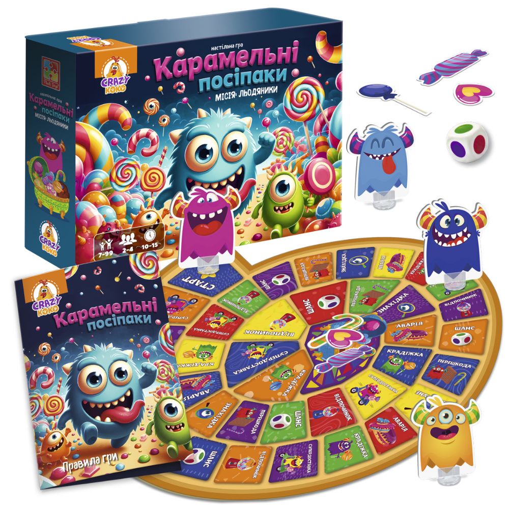 Игра настольная Vladi Toys Карамельные муртады VT8055-45