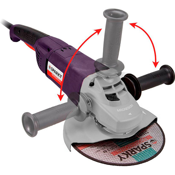 Шліфмашина кутова Sparky MB 1010PA