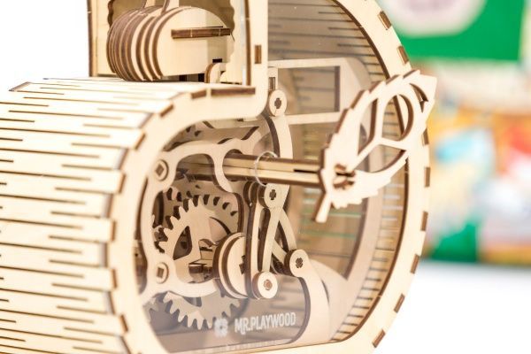 Конструктор деревянный Mr.Playwood Улитка-копилка деревянный 3D 10001/03