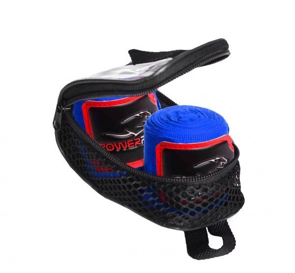 Боксерские бинты PowerPlay уни. 4 м синие PP_3046 