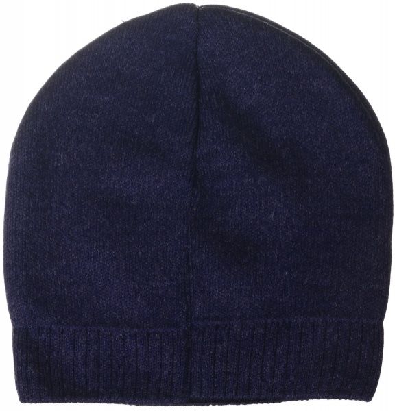 Шапочка детская для девочки Kraft+ 7685 р.50-52 синий меланж 