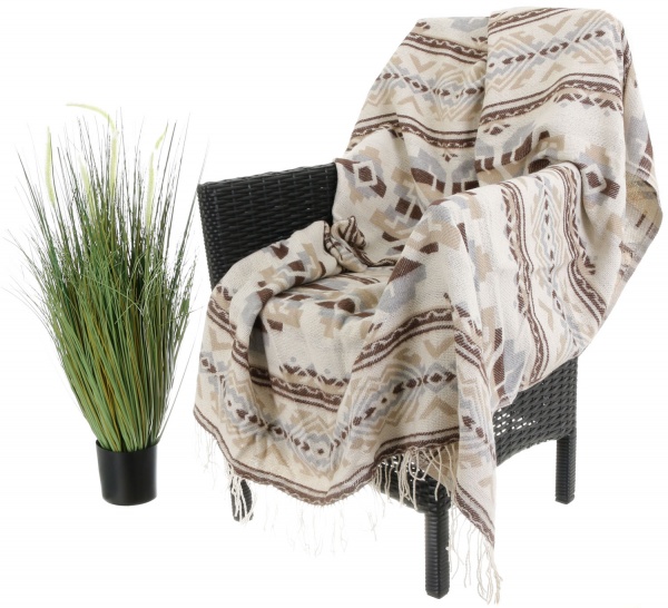 Плед дизайн 2 140x200 см різнокольоровий Ярослав 