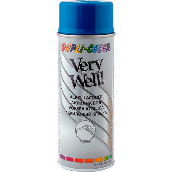 Эмаль аэрозольная Dupli-Color Very Well RAL 5010 темно-синий глянец 400 мл