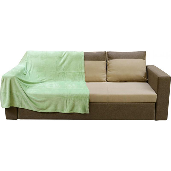 Плед Basic Малахит 200x220 см зеленый La Nuit 