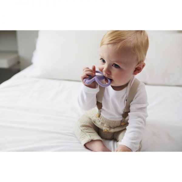 Прорізувач Matchstick Monkey Мавпочка фіолетова 11 см (MM-ONT-014)