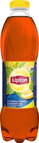 Чай Lipton Черный с лимоном 1 л (4820001449860) 