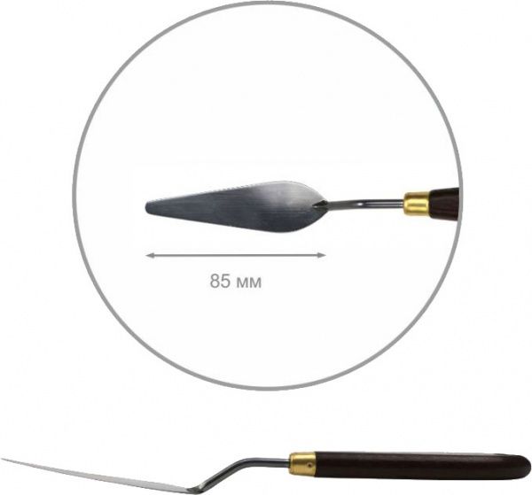 Мастихин Classic капля № 13 8,5 см ROSA Gallery 