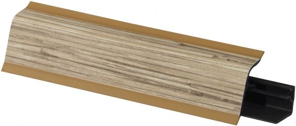 Плінтус 118 LuxeForm L414 4200x1x1 мм очерет