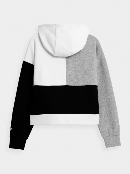 Джемпер 4F H4Z21-BLD022-10S р. XS біло-сірий