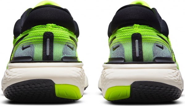 Кроссовки Nike ZoomX Invincible Run Flyknit CT2228-700 р.US 13 салатно-черный