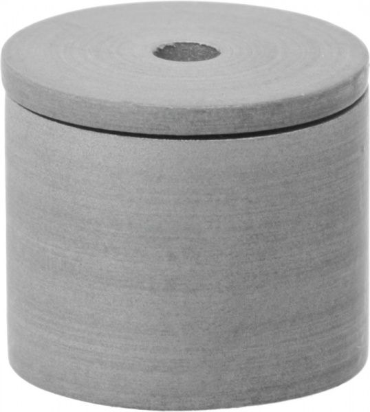 Держатель для карниза Gardinia Kira торцевой наборной d19 мм серебряный 1 шт. 