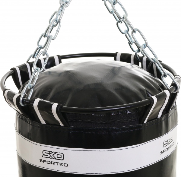 Боксерский мешок SPORTKO 100x35 см 40 кг черный