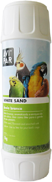 Пісок Avipar White Sand для пташиної клітки 1 кг
