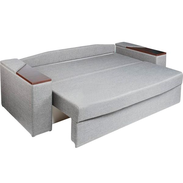 Диван Берегиня Акорд 2500х1050х740 мм сірий/аквамарин