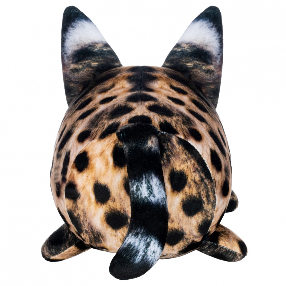 М'яка іграшка подарункова INKATOYS Сервал бежевий із принтом PRIS1U_SU