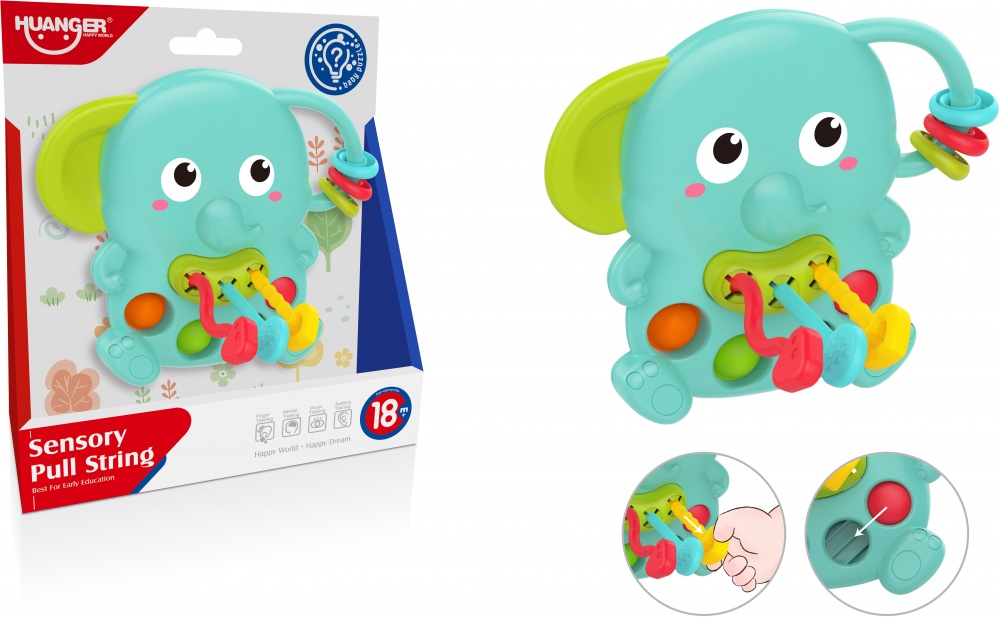 Игрушка Huanger сенсорная Слон HE0195