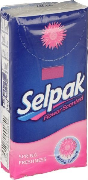 Носовые платочки кармашки Selpak Аромат 10 шт.