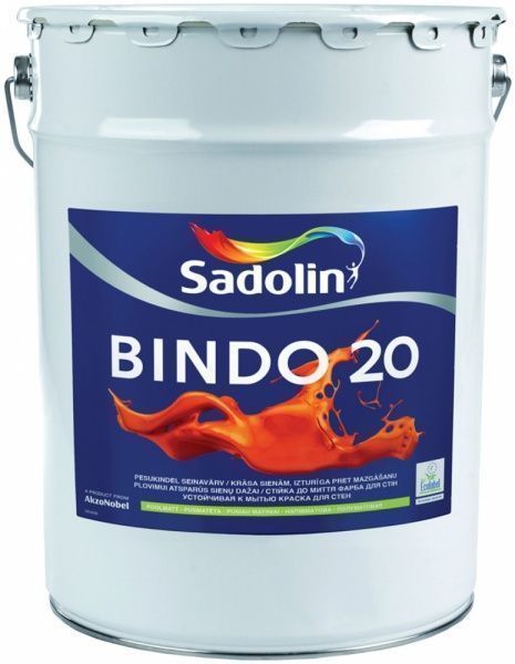 Фарба Sadolin Bindo 20 PROF білий 20л 