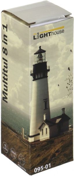 Фонарик Lighthouse черный