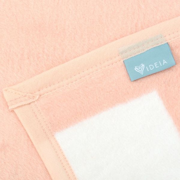 Плед покривало Baby Гіпо 90x120 см рожевий IDEIA 