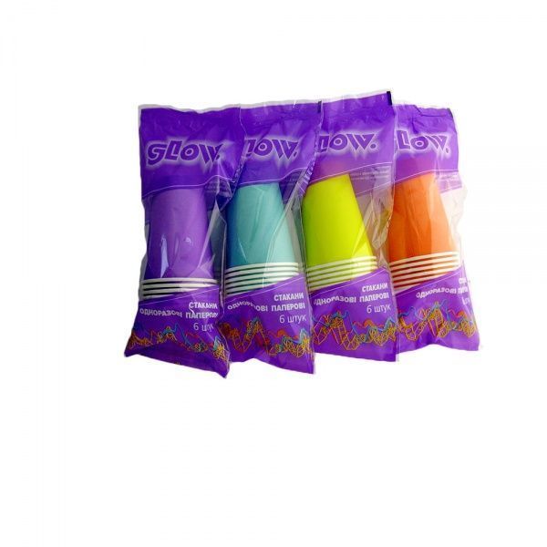 Набор стаканов GLOW GLOW 250 мл 6 шт.