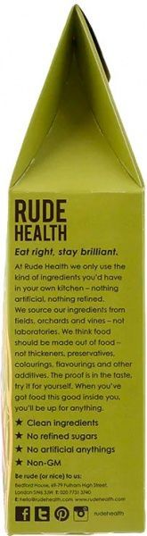 Каша вівсяна ТМ RUDE HEALTH FOODS швидкого приготування органіка (8000018852447) 