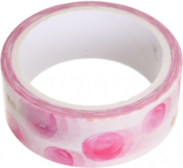 Скотч декоративный Rose flowers 15х5 мм