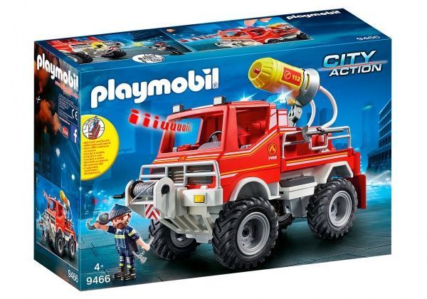 Конструктор Playmobil Пожежна машина з водяною гарматою 9466