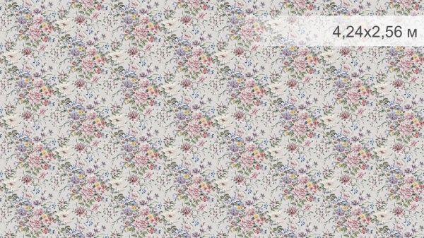 Шпалери вінілові на флізеліновій основі Sintra Flora 448342 1,06x10,05 м 