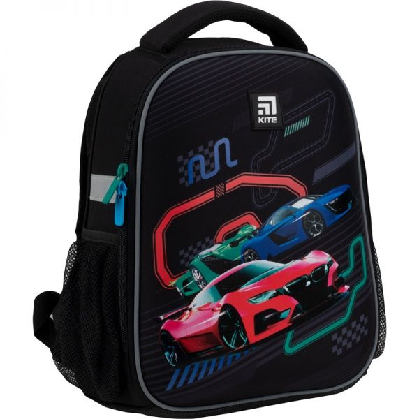 Рюкзак каркасный KITE Education 555 Racing cars 49672