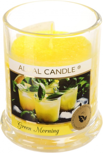 Свеча ароматическая Pako-If Зеленое утро 10х7,6 см (А-197) 