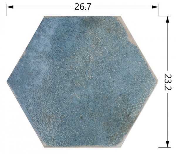 Плитка Cifre Oken Green hex 23,2x26,7 